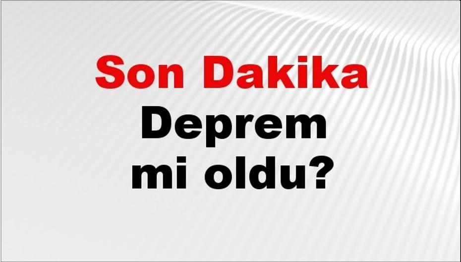 Son Dakika: Çanakkale'de Şiddetli Deprem ve Güncel Bilgiler