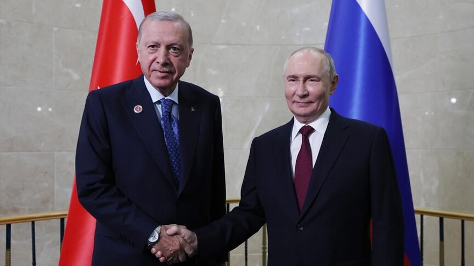 Cumhurbaşkanı Erdoğan ile Putin Yüksek Düzeyli Görüşme Gerçekleştirdi