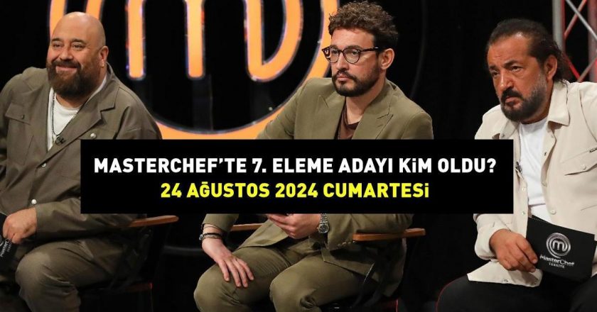 MASTERCHEF 7. ELEME ADAYI KİM OLDU? MasterChef'te 24 Ağustos 2024'te hangi yarışmacı elemeye kaldı ve kim kazandı? İşte yemeğe giren isim…