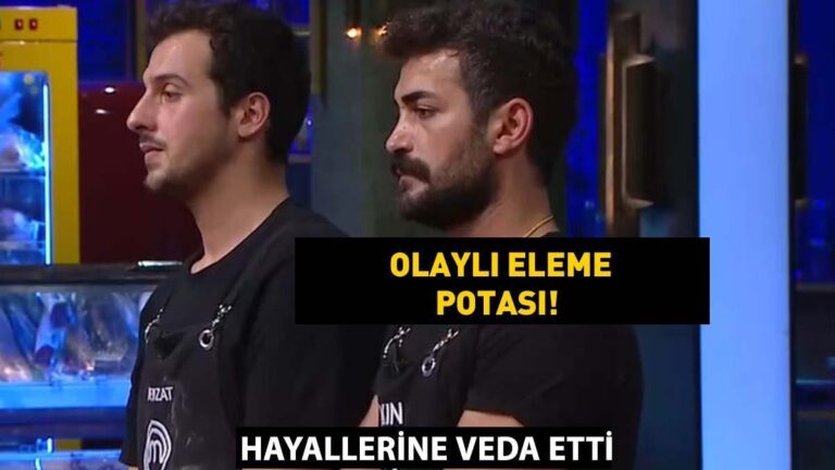 MasterChef’te bu hafta kim elendi? Son dakika… Şef Mehmet veda ismini açıkladı! 20-21 Ekim 2024 tarihleri ​​arasında MasterChef’te kimler vardı? İşte en son haberler!