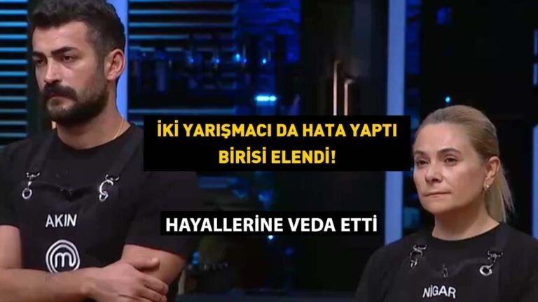 MasterChef’ten kim elendi? MasterChef’e bu akşam kimler gitti? Akın… 3 Kasım 2024 MasterChef’e veda eden isim belli oldu!