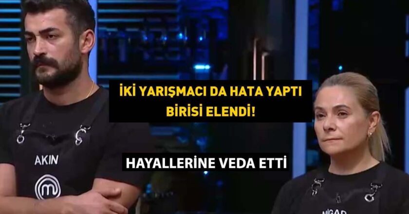 MasterChef’ten kim elendi? MasterChef’e bu akşam kimler gitti? Akın… 3 Kasım 2024 MasterChef’e veda eden isim belli oldu!