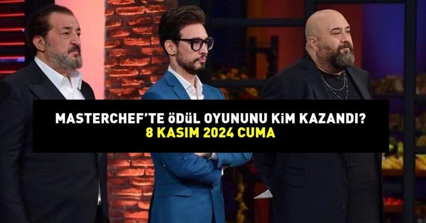 MASTERCHEF 8 KASIM 2024’TE 150 BİN TL ÖDÜL: MasterChef ödül oyununu kim kazandı?