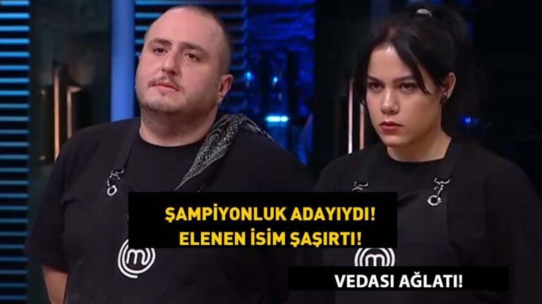 MasterChef’te dün akşam kim elendi? Kaan elendi mi? Bu hafta 1 Aralık 2024’te MasterChef’e veda eden son kişi o!