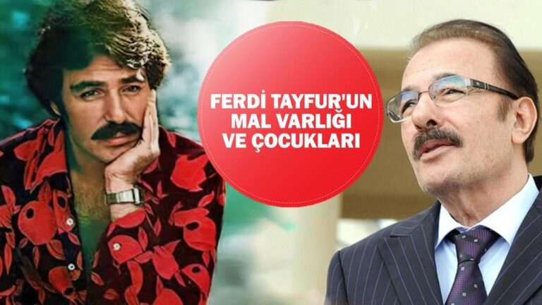 Ferdi Tayfur’un mirası kime kalacak? Ferdi Tayfur’un çocukları!