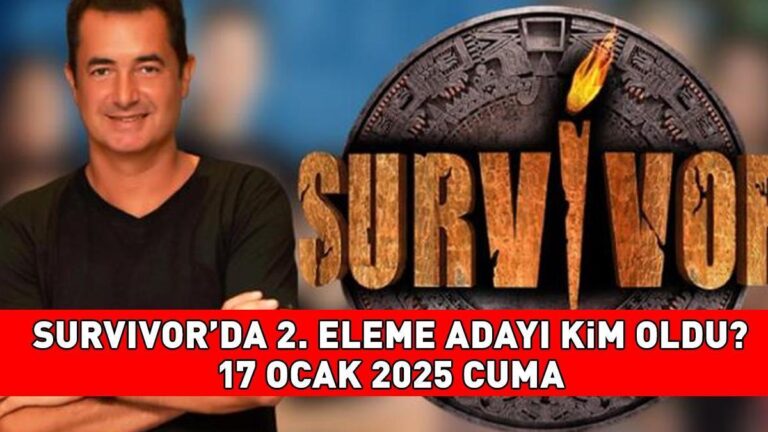 Survivor’da ikinci eleme adayı kim oldu, dokunulmazlık oyununu hangi takım kazandı? 17 OCAK 2025 SURVİVOR 2. ELEME ADAYI!