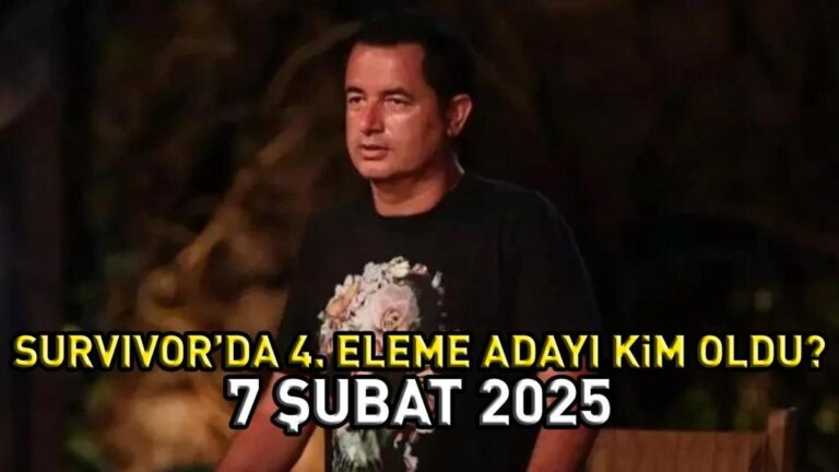 Survivor için eleme adayı 7 Şubat 2025