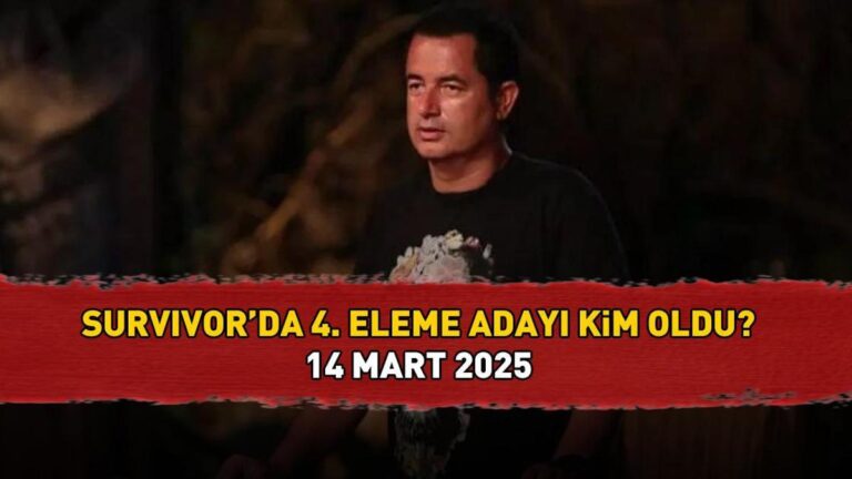 SURVİVOR 4. ELEME ADAYI 14 Mart 2025 | Survivor’da eleme adayı kim oldu, ödül oyununu kim kazandı?