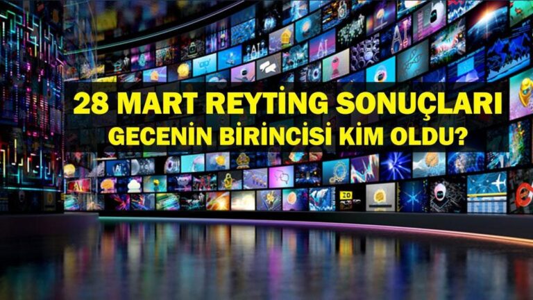 28 MART REYTİNG SONUÇLARI AÇIKLANDI! 28 Mart 2025 Arka Sokaklar, Kızılcık Şerbeti, Yalı Çapkını, Zembilli, Survivor gecenin birincisi kim oldu?