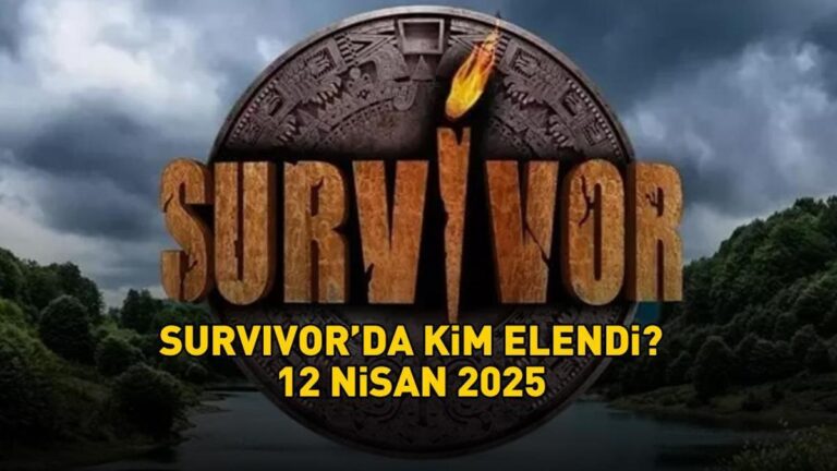 SURVIVOR’DAN ELENEN YARIŞMACI 12 NİSAN 2025 | Survivor’da kim elendi, Asena