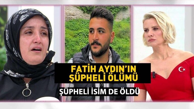 SON YOLCULUĞUNA UĞURLANDI! Fatih Aydın’a ne oldu, neden nasıl öldü? Esra Erol Fatih Aydın bulundu mu? Şüpheli de ölü bulundu!