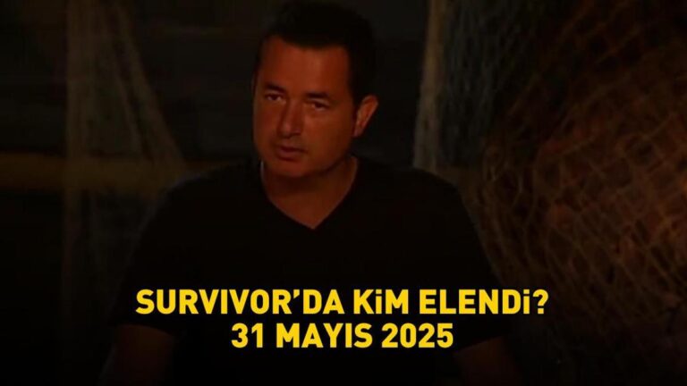 SURVIVOR’DAN ELENEN YARIŞMACI 31 MAYIS 2025 | Survivor’da kim elendi, Aycan mı yoksa Sevgi mi gitti? Adaya veda eden isim belli oldu!