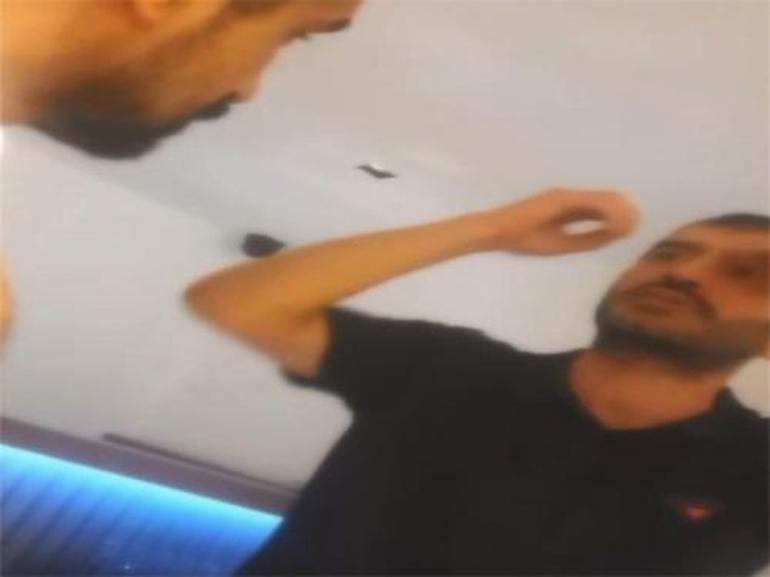 Aktör Ufuk Bayraktar tüccarları tehdit etti ve bir avuç verdi