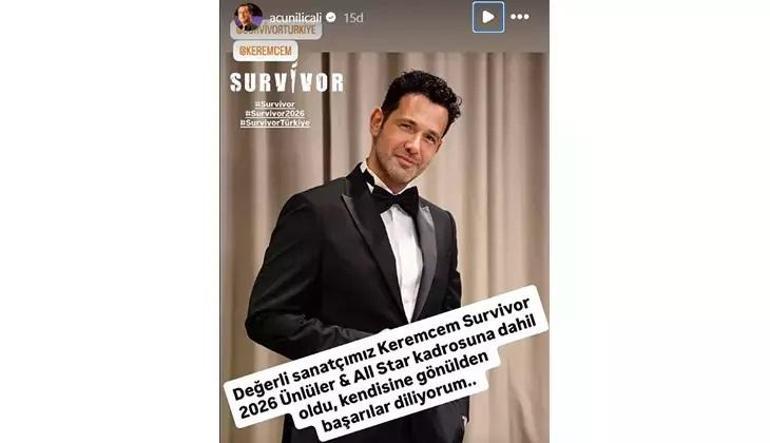 Keremcem kimdir, nerelidir ve kaç yaşındadır Acun Ilıcalı açıkladı: Keremcem Survivor 2026 Ünlüler & All Star kadrosunda